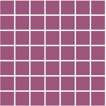 A 7-by-7 grid